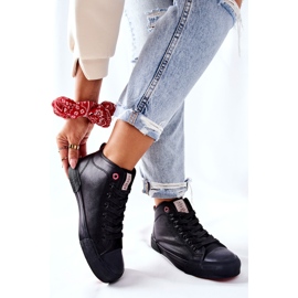 Adidași înalți pentru femei Cross Jeans II2R4032C Negru 4