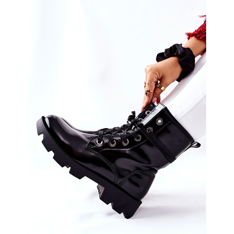 PG1 Cizme de lucru pentru femei Semope negru 2