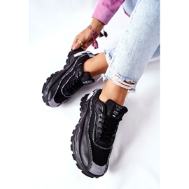 Încălțăminte sport pentru femei Cross Jeans II2R4018C Negru 2