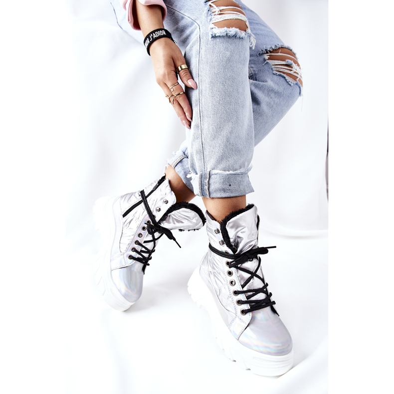 Vinceza Trapere de argint pentru femei Ismobe 1