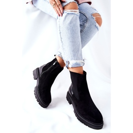 PE1 Cizme calde Cizme negre Prestons Jodhpur negru 2 PE1 Cizme calde Cizme negre Prestons Jodhpur negru 2