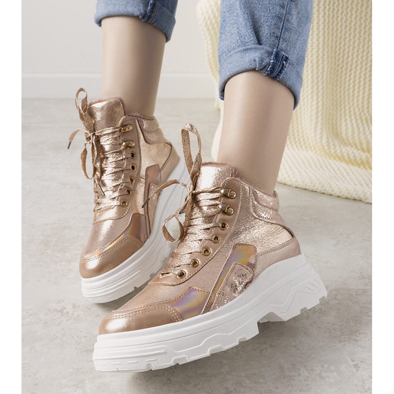 Adidași de iarnă roz Doyon 1