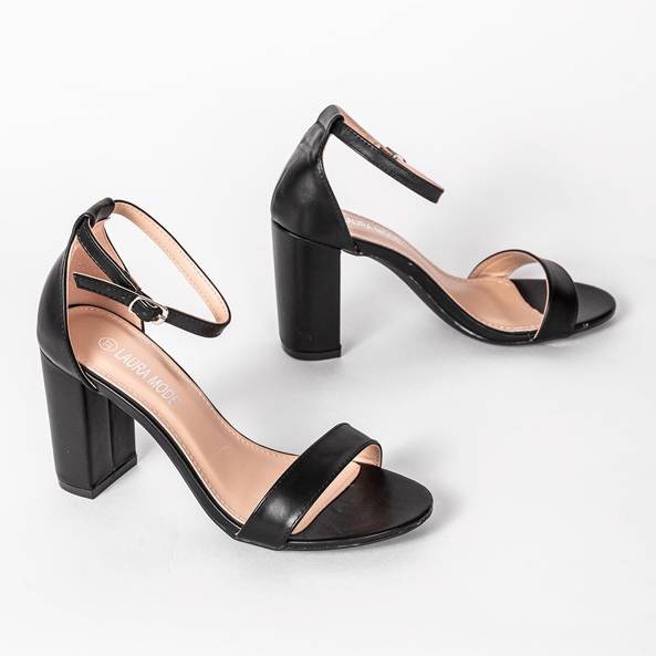 Sandale negre pe postarea lui Dorothy negru 1