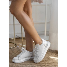 Pantofi sport albi cu partea superioară Silver Run 1 Pantofi sport albi cu partea superioară Silver Run 1