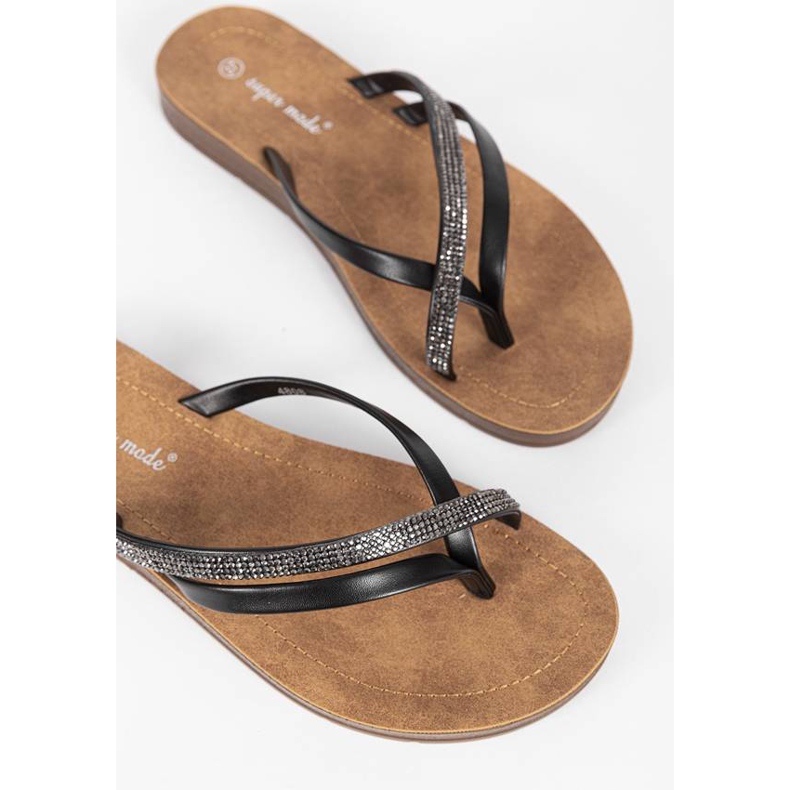 Flip-flops Black Beach Party negru 2
