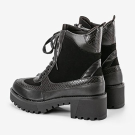 Tocuri plate negre negre Vel negru 2