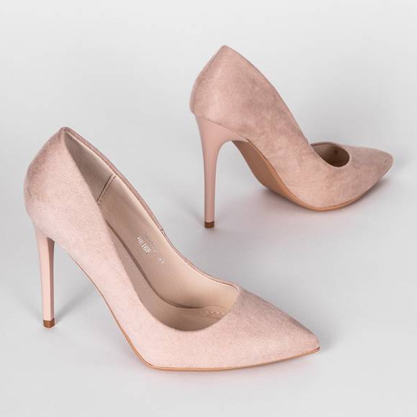 Tocuri înalte bej Megan 1