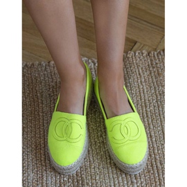 Espadrile Pretty Woman verde neon 2