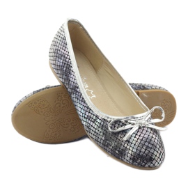 American Club Ballerine americane C061 gri pentru fete 3 American Club Ballerine americane C061 gri pentru fete 3