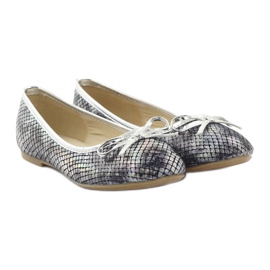 American Club Ballerine americane C061 gri pentru fete 4 American Club Ballerine americane C061 gri pentru fete 4