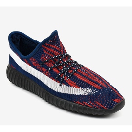 Pantofi sport bleumarin A3737-4 roșu 1 Pantofi sport bleumarin A3737-4 roșu 1