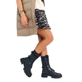 Cizme înalte pentru femei Sergio Leone TR745 Negru 6