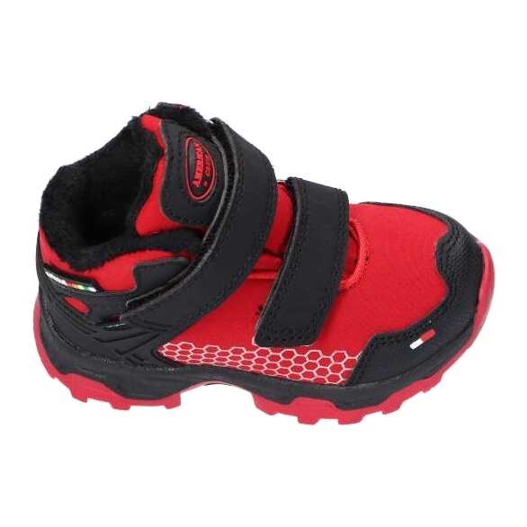 American Club Softshel Sports Softshies Societure cu o membrană roșie-neagră roșu 2