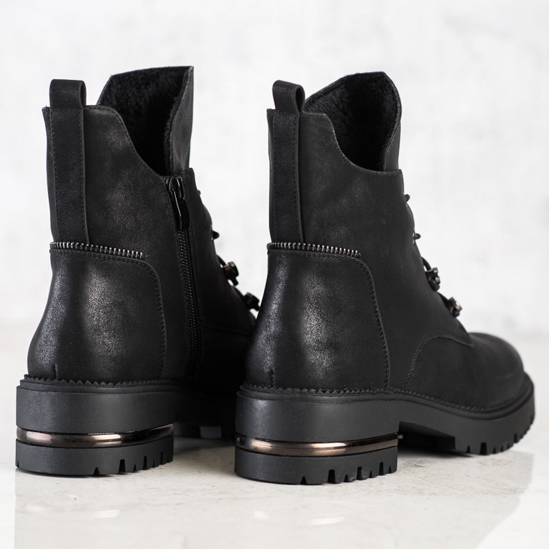 Lucrători la modă cu șireturi de Sergio Leone negru 1