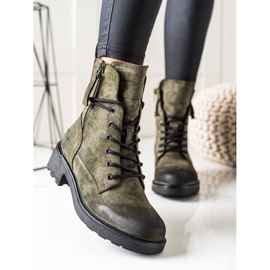 Evento Muncitori clasici cu fermoar decorativ verde 2 Evento Muncitori clasici cu fermoar decorativ verde 2