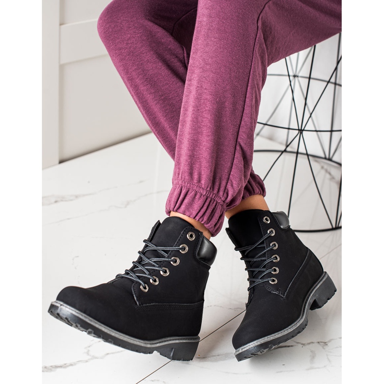 Diamantique Trappers negri clasici negru 1