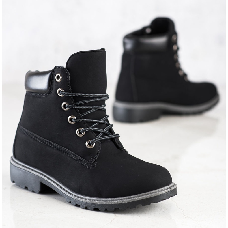 Diamantique Trappers negri clasici negru 2