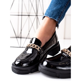 Goodin Mocasini de modă negri negru 1