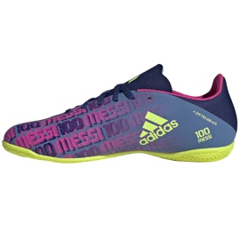 Ghete de fotbal Adidas X Speedflow Messi.4 În M FY6921 bleumarin multicolor albastru marin 1