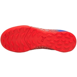 Ghete de fotbal Puma Ultra 3.3 Tt Jr 106531 01 portocale si rosii 2