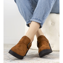 Pantofi de cămilă pe postul Leonie maro 1