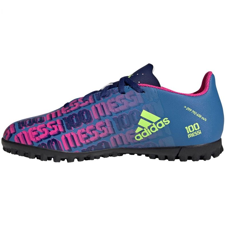 Ghete de fotbal Adidas X Speedflow Messi.4 Tf Jr FY6911 multicolor albastru 2