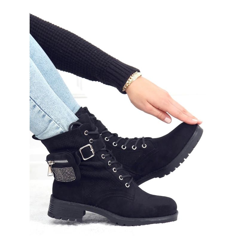 Muncitori negri cu poșetă HQ252 Negru 1