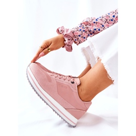 Încălțăminte sport Foam de memorie Big Star II274218 Nud roz 2