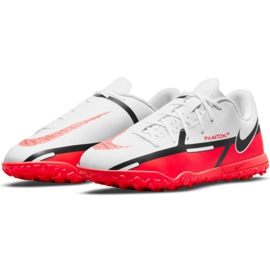 Pantof de fotbal Nike Phantom GT2 Club Tf Jr DC0827 167 multicolor alb 2