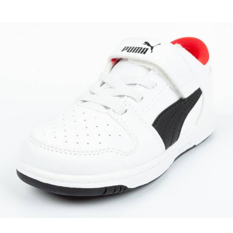 Puma Rebound Jr 370493 01 alb negru 1