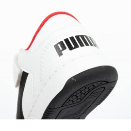 Puma Rebound Jr 370493 01 alb negru 6