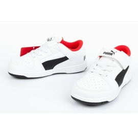 Puma Rebound Jr 370493 01 alb negru 7