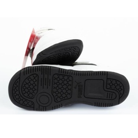 Puma Rebound Jr 370493 01 alb negru 8
