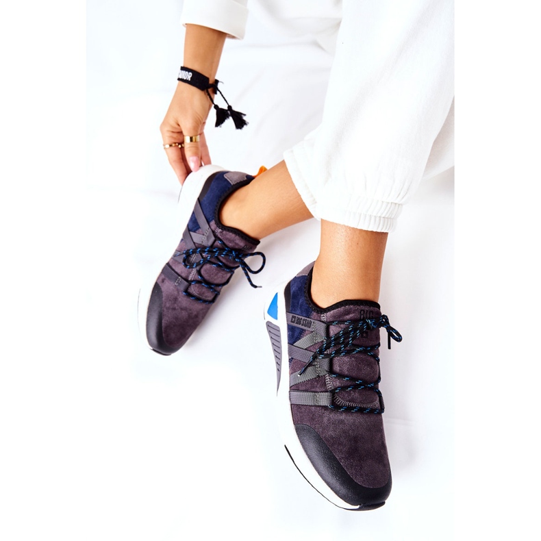 Încălțăminte sport Foam de memorie Big Star II274309 Blue Navy multicolor 1 Încălțăminte sport Foam de memorie Big Star II274309 Blue Navy multicolor 1