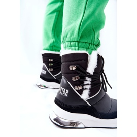 Ghete de zăpadă înnodate Big Star II274279 Negru 1