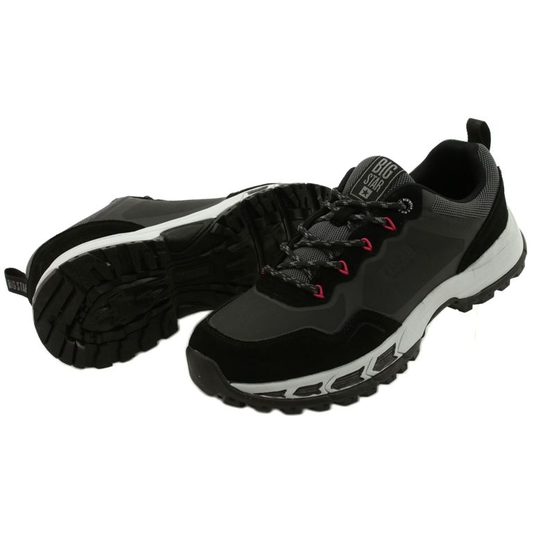 Pantofi sport pentru bărbați Big Star gri și negru II174140 3