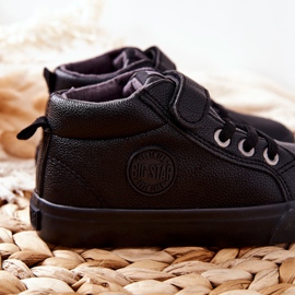 Adidași înalți pentru copii Big Star EE374001 Negru 2