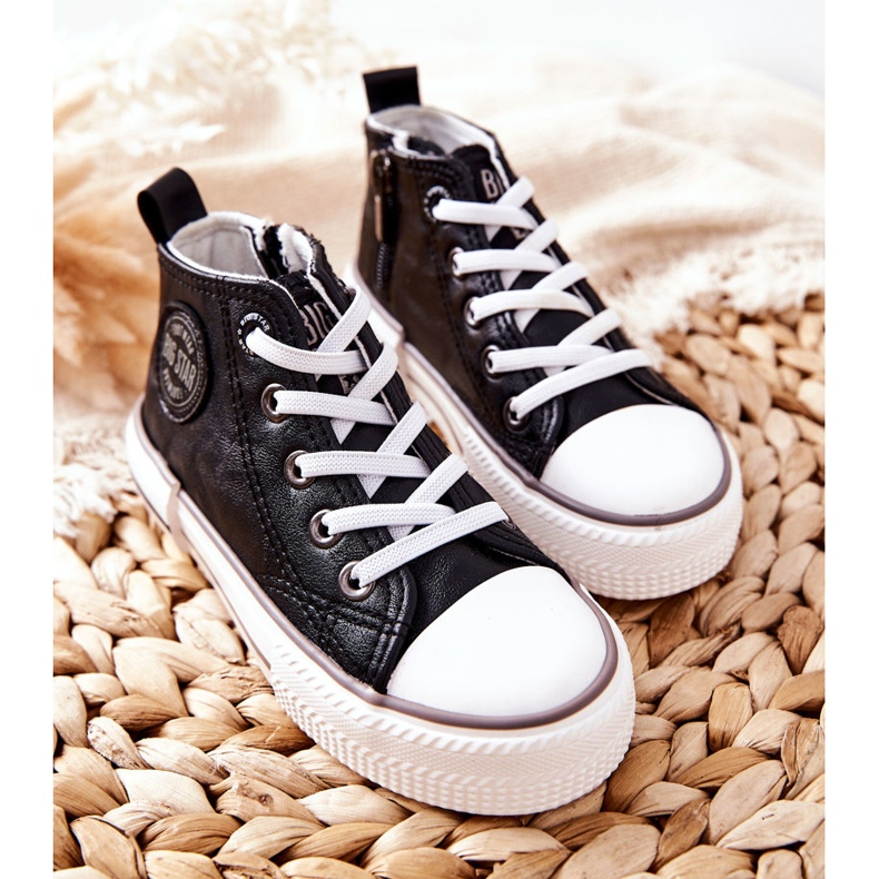 Adidași înalți pentru copii Big Star II374003 Negru 2