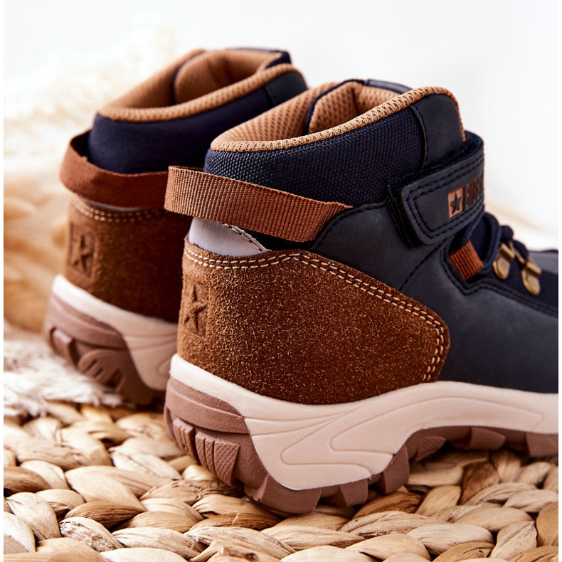 Încălțăminte de trekking pentru copii Big Star II374098 Blue Navy albastru marin 2