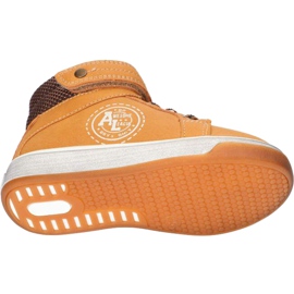 American Club Pantofi sport Club American XD21 / 21 Camel Warm cu blană galben 3