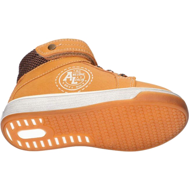 American Club Pantofi sport Club American XD21 / 21 Camel Warm cu blană galben 3