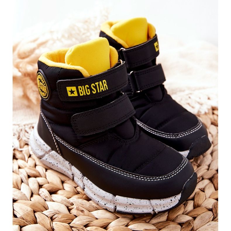 Cizme de zăpadă pentru copii Memory Foam Big Star II374070 Negru 1