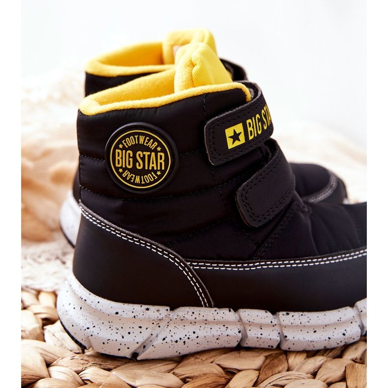 Cizme de zăpadă pentru copii Memory Foam Big Star II374070 Negru 2