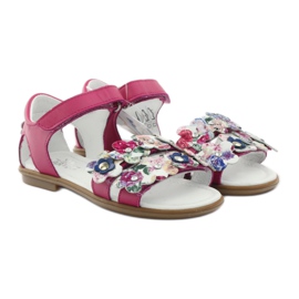Sandale gladiator Bartek 16168 roz multicolor 3