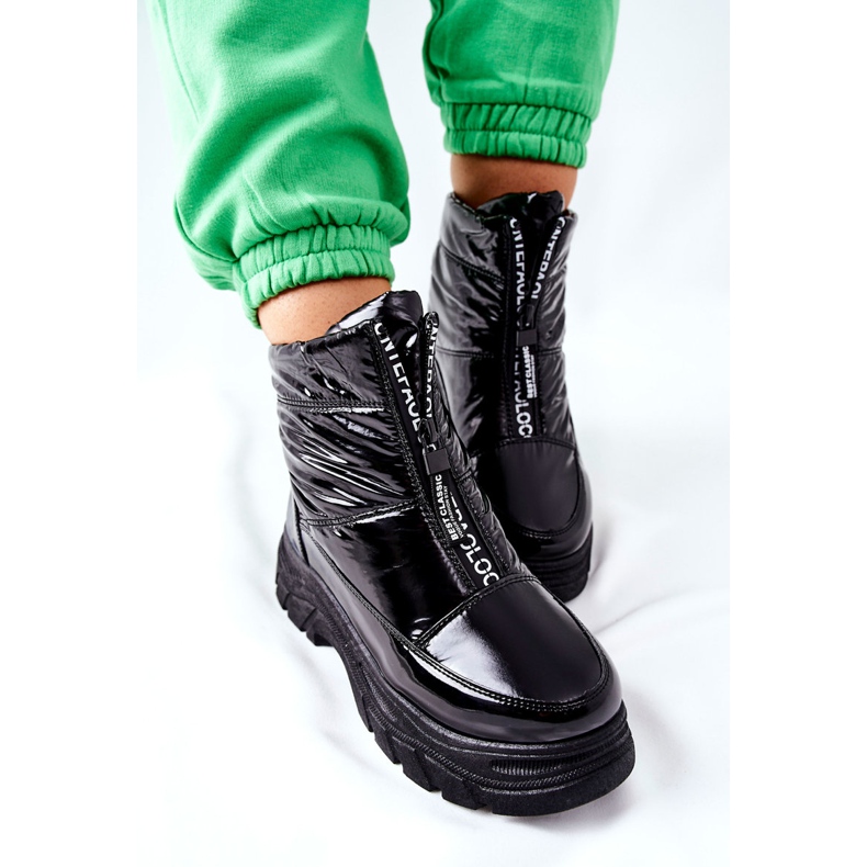 Vinceza Trappers pentru femei Cizme negre Echowen negru 1 Vinceza Trappers pentru femei Cizme negre Echowen negru 1