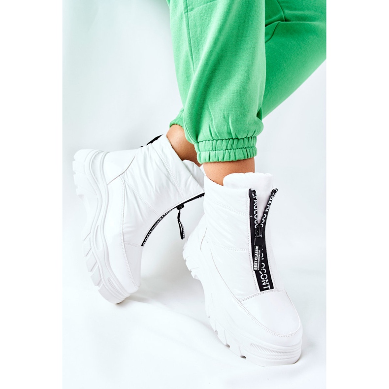 Vinceza Cizme Trappers pentru femei White Echowen alb 2 Vinceza Cizme Trappers pentru femei White Echowen alb 2