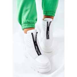 Vinceza Cizme Trappers pentru femei White Echowen alb 1 Vinceza Cizme Trappers pentru femei White Echowen alb 1