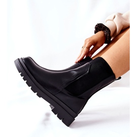 Vinceza Cizme de damă calde Negre Nikiera negru 2