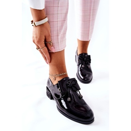 Pantofi lăcuți Sergio Leone PB260 Negru 2