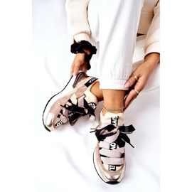 Vinceza Încălțăminte sport Adidași Bej Dexla 1